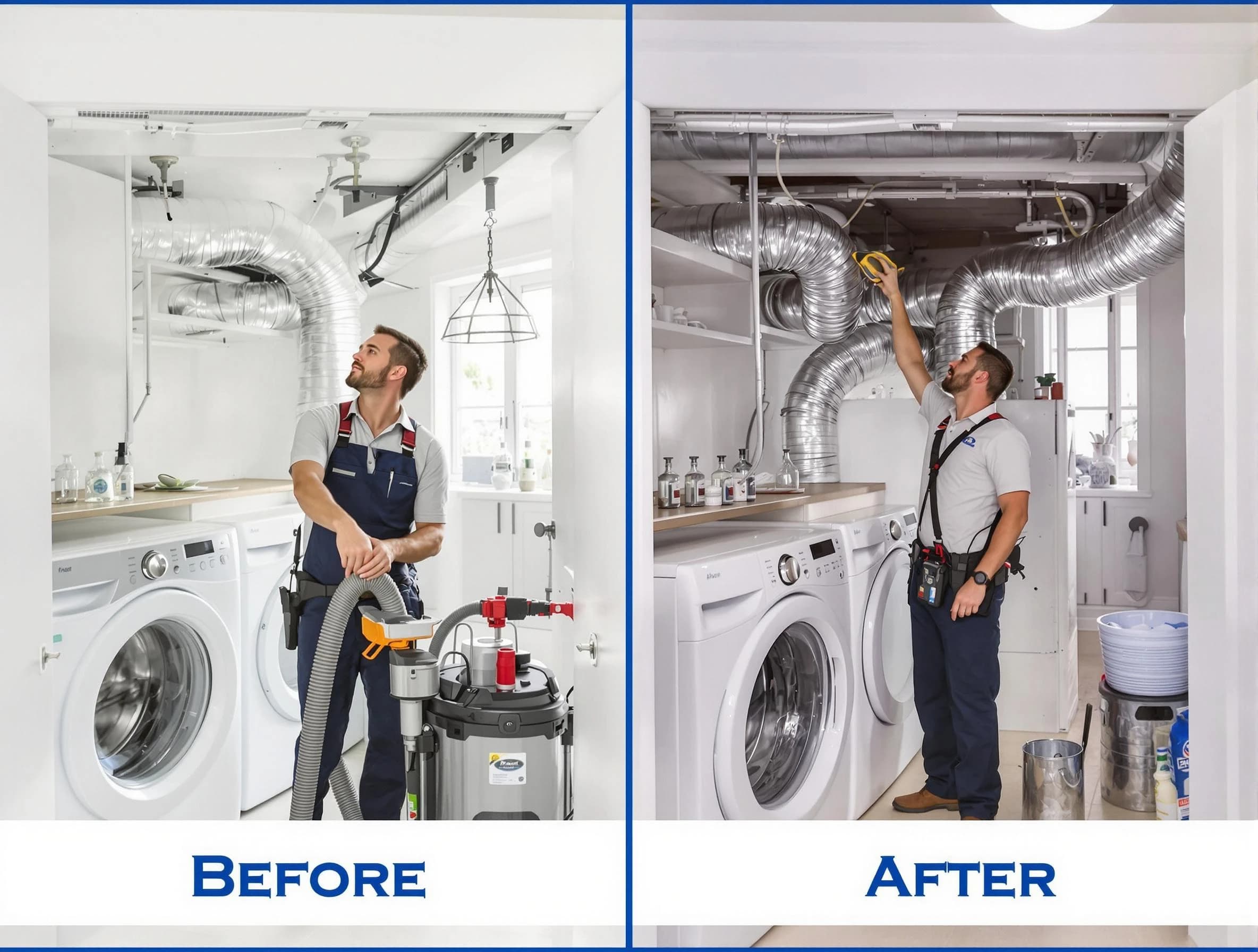 Expert gas dryer vent cleaning by Nichols Hills Dryer Vent Cleaning in Nichols Hills