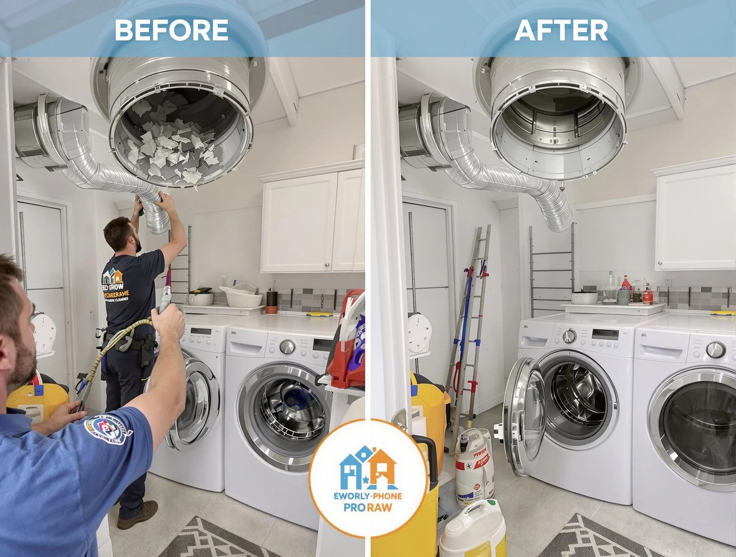 Residential dryer vent cleaning by Nichols Hills Dryer Vent Cleaning in Nichols Hills
