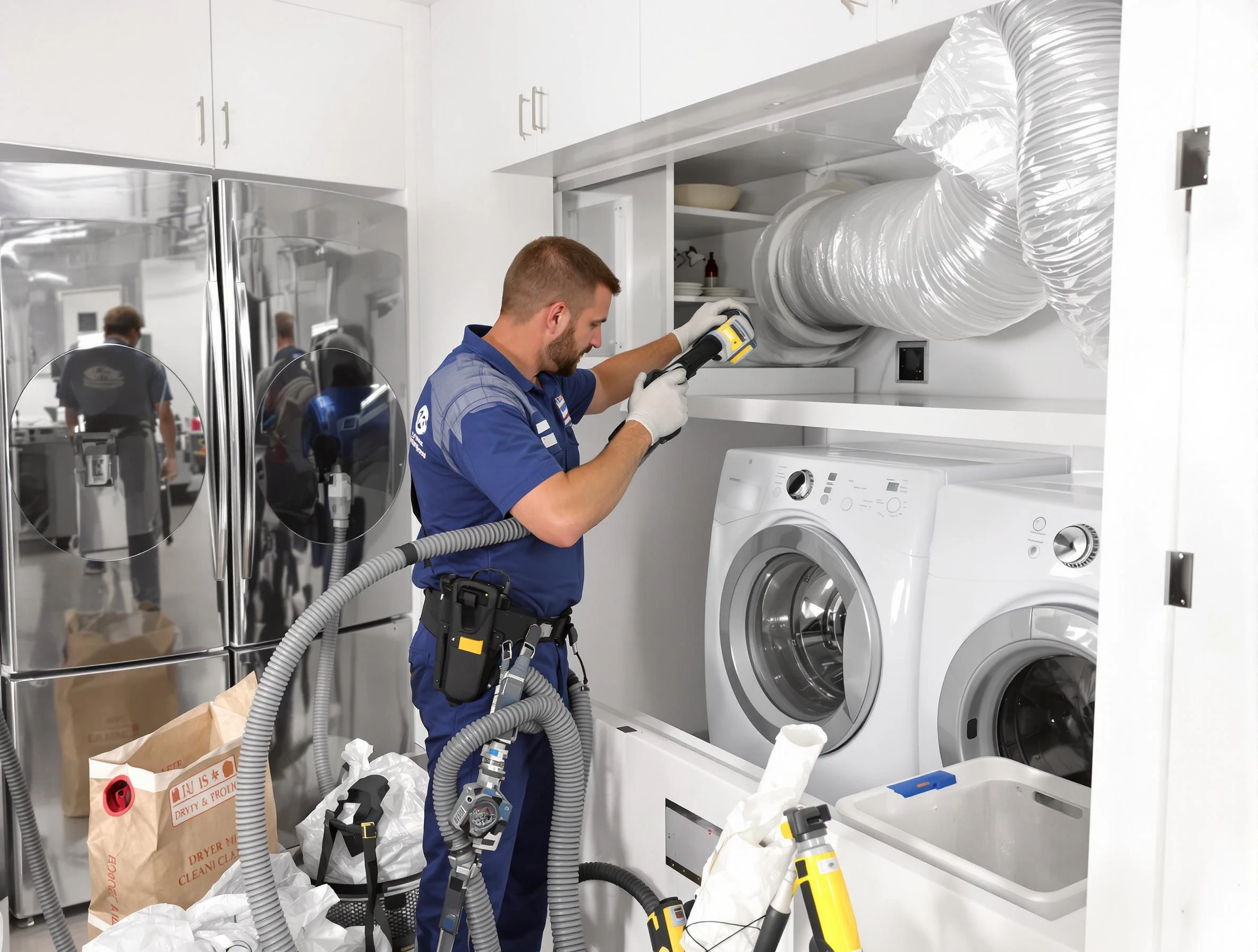 Professional duct cleaning by Nichols Hills Dryer Vent Cleaning in Nichols Hills