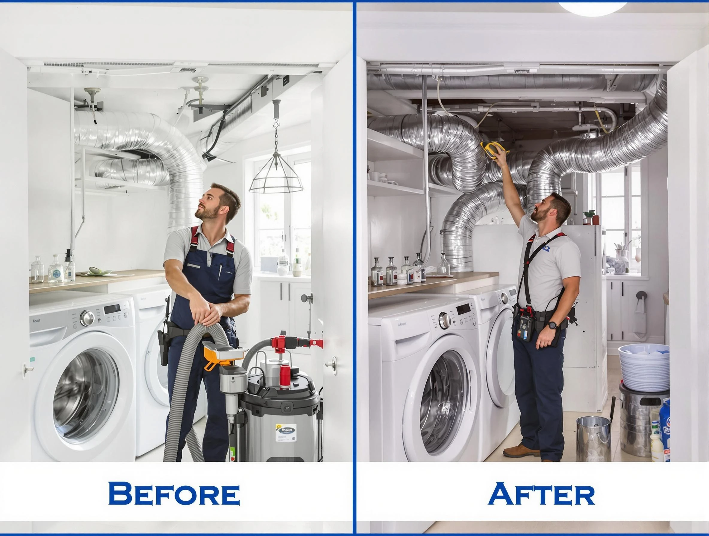 Expert gas dryer vent cleaning by Nichols Hills Dryer Vent Cleaning in Nichols Hills